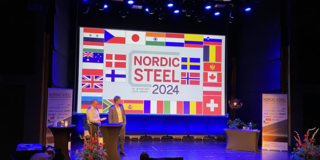 Veranstaltungssaal der NordicSteel 2024 in Lulea