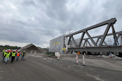 Teilweise eingehüllter Ersatzneubau der Emschertalbrücke