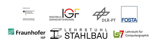 Logos der Forschungsgeber und -einrichtungen