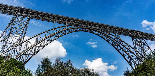Müngstener Brücke ein Foto der Müngstener Eisenbahnbrücke