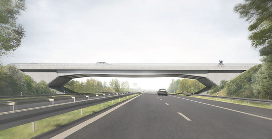 Integrale Brücke aus nichtrostendem Stahl