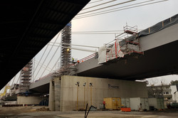 Foto von der Rheinbrücke Duisburg-Neuenkamp