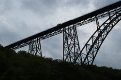 ein Foto der Müngstener Brücke 