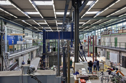 Institut für Bauforschung (TU Dortmund) ein Foto der Halle des Instituts für Forschung (TU Dortmund)
