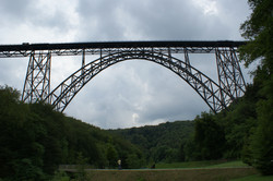 ein Foto der Müngstener Brücke