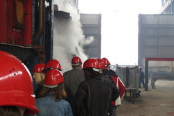 Foto von der Exkursion zu Coating