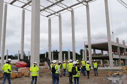 Foto des Hallenneubaus in Meinerzhagen