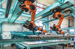 Fertigung mit Robotern