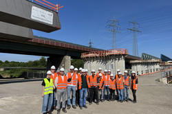 Gruppenbild der Exkursionsteilnehmer